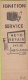 Matchbook Cover - Dick's Garage Kingsburg CA tractor repair