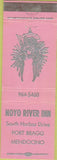 Matchbook Cover - Noyo River Inn Fort Bragg Mendocino CA