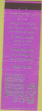 Matchbook Cover - Jamie's Mexican Food Fountain Valley CA