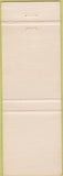 Matchbook Cover - Franklin Marshall College Book Store