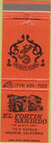 Matchbook Cover - El Fortin Bandido Anaheim CA