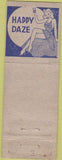 Matchbook Cover - Fay's Cocktail Bar San Francisco CA pinup girlie POOR