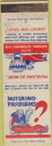 Matchbook Cover - National Automobile Club Motoring Problems WEAR