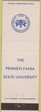 Matchbook Cover - Pennsylvania State University State College PA