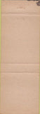 Matchbook Cover - Avis Car Rentals Bakersfield CA