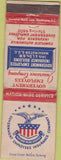 Matchbook Cover - Goverment Employees Insurance Washington DC WORN