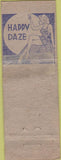 Matchbook Cover - Fay's Cocktail Bar San Francisco CA pinup girlie POOR