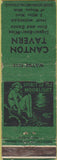 Matchbook Cover - Canton Tavern Wayne MI girlie WORN