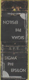 Matchbook Cover - Sigma Phi Epsilon POOR