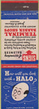 Matchbook Cover - Terminal Barber Shops New York City STAINED