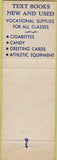 Matchbook Cover - Los Angeles CA Trade Tech College Beavers