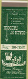 Matchbook Cover - Coach N Paddock Clinton NJ