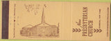 Matchbook Cover - New Presbyterian Church Hamburg NY