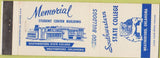 Matchbook Cover - Southwestern State College Weatherford OK