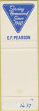 Matchbook Cover - Drive In Cleaners Homewood AL