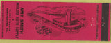 Matchbook Cover - Amy Smith Millers Auto Supply Harrisburg PA RMS