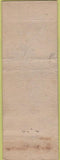 Matchbook Cover - Holstrom's Cafe Riverside CA WORN CREASES