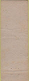 Matchbook Cover - Hollywood of Mendota  WORN