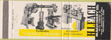 Matchbook Cover - H Leach Machinery Providence RI