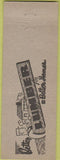 Matchbook Cover - Independent Lumber Co Anchorage AK