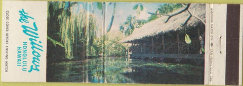 Matchbook Cover - The Willows Honolulu HI