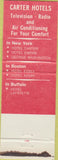 Matchbook Cover - Hotel Empire New York City
