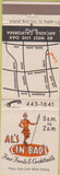 Matchbook Cover - Al's Cin Bad's restaurant Arcadia CA