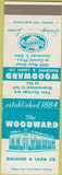 Matchbook Cover - Woodward Building Loan Cincinnati OH