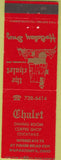 Matchbook Cover - Chalet Dining Room Wapakoneta OH Holiday Inn