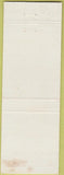 Matchbook Cover - Chalet Dining Room Wapakoneta OH Holiday Inn