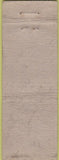 Matchbook Cover - Snelling Cafe St Paul MN Match Corp STAMED WORN