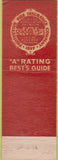 Matchbook Cover - CA Sweet Insurance Palmyra NE