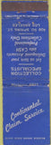 Matchbook Cover - Continental Claim Service Los Angeles CA collections WORN