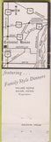 Matchbook Cover - Colonial House Taylor MI
