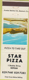 Matchbook Cover - Star Pizza Nepean ON