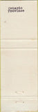 Matchbook Cover - Star Pizza Nepean ON