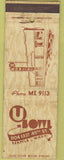 Matchbook Cover - U Bowl Bowling Seattle WA