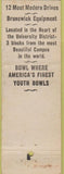 Matchbook Cover - U Bowl Bowling Seattle WA