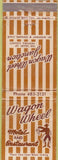 Matchbook Cover - Wagon Wheel Motel Restaurant Oxnard CA WEAR