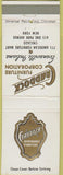 Matchbook Cover - Craddock Furniture Corp Evansville IN