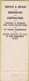 Matchbook Cover - Kunkel Lumber Long Beach CA