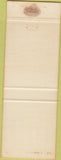 Matchbook Cover - D and H Furniture Mount View CA