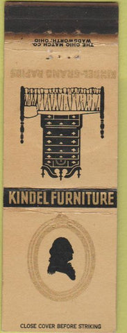Matchbook Cover - Kindel Furniture Grand Rapids MI WORN