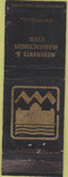 Matchbook Cover - Merchants Manufacturers Club Chicago IL WORN