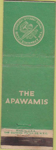 Matchbook Cover - Apawamis Club WEAR