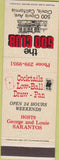 Matchbook Cover - 500 Club Clovis CA