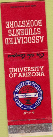 Matchbook Cover - University of Arizona Tucson AZ WEAR