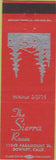 Matchbook Cover - Sierra Room Downey CA