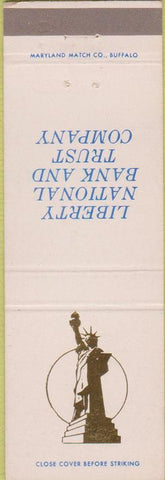 Matchbook Cover - Liberty National Bank Auto Loans