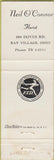 Matchbook Cover - Neil O'Connor Florist Bay Village OH WEAR
